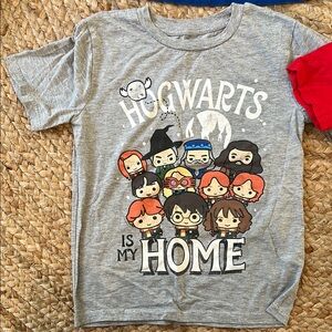Warner Bros. Gray Hogwarts Kids Tee Hogwarts is my home.